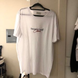White Suspicious T-shirt